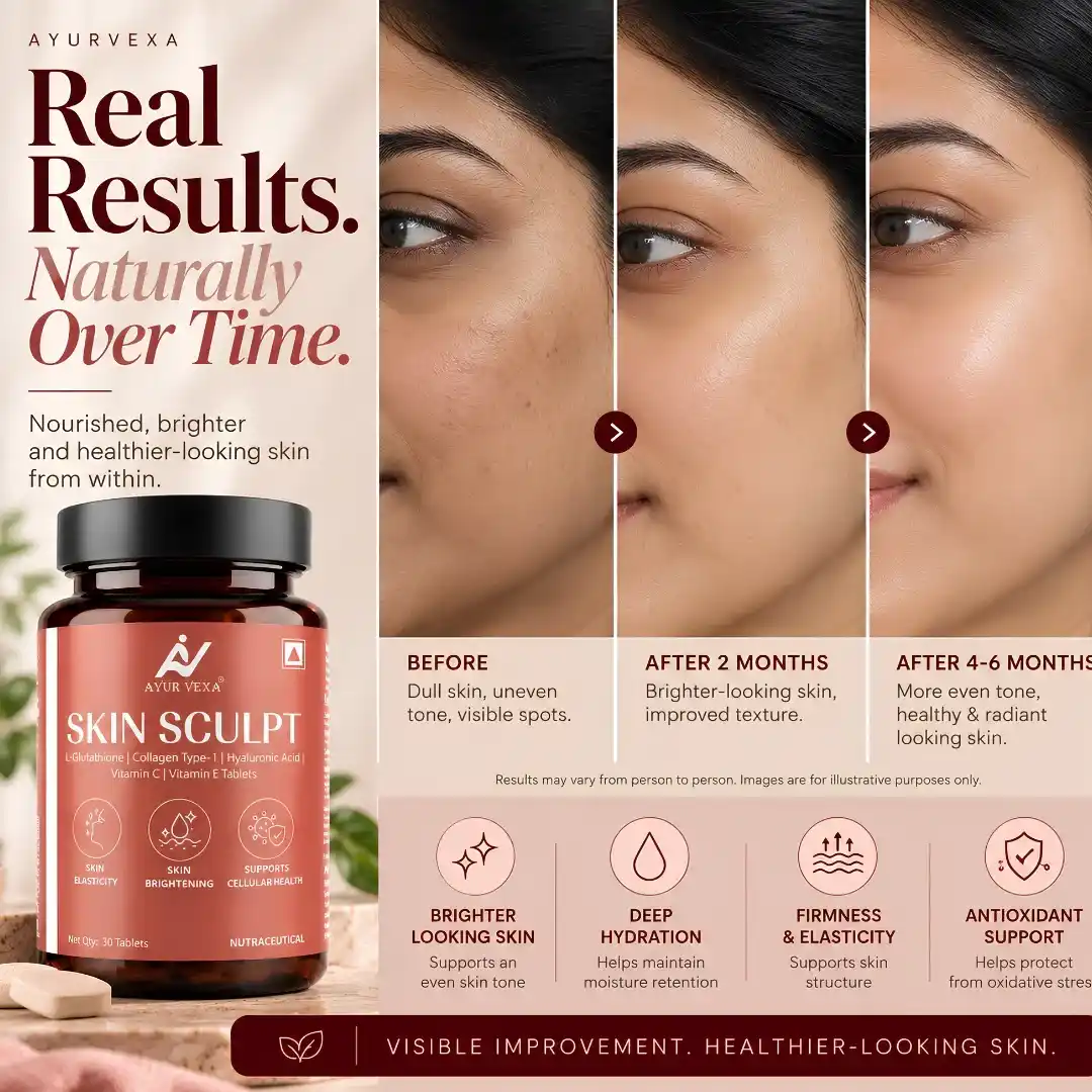 Ayurvexa Skin Sculpt – Skin Radiance Supplement - Image 4