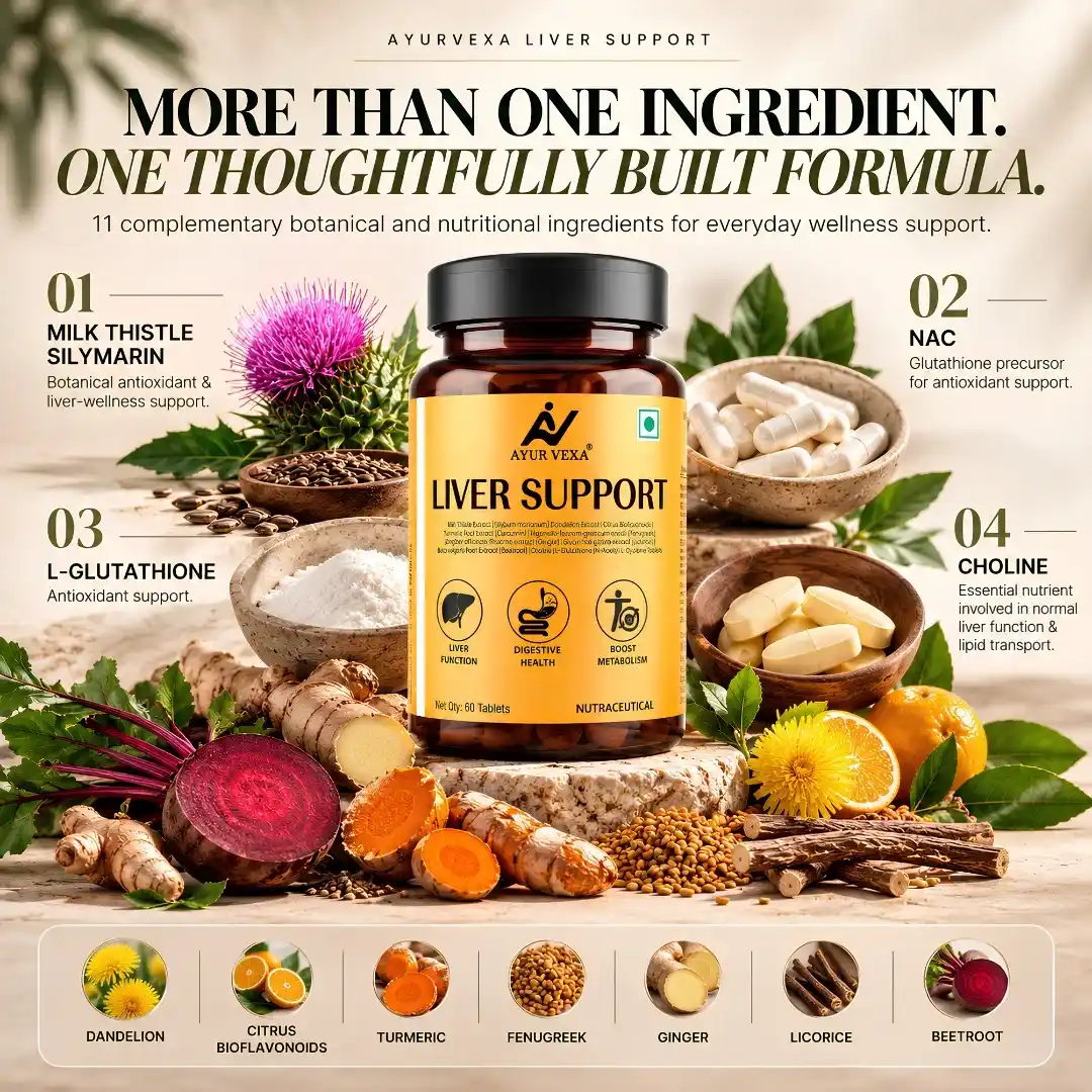 Ayurvexa Liver Support – Advanced Liver Detox Supplement - Image 2