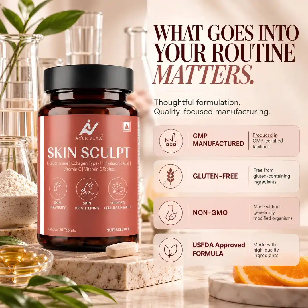 Ayurvexa Skin Sculpt – Skin Radiance Supplement - Image 6
