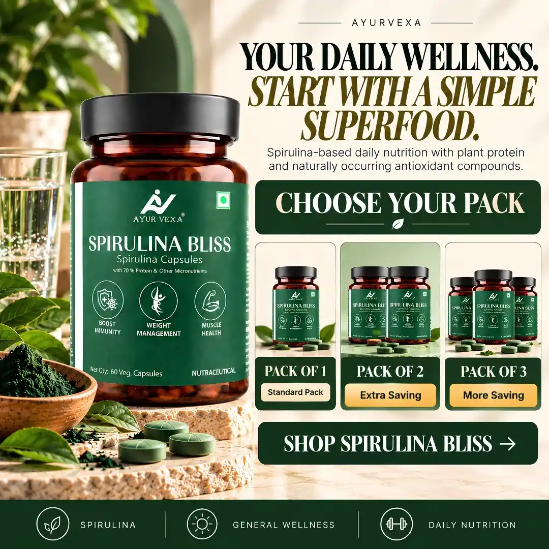 Ayurvexa Spirulina Bliss – Spirulina For Skin Health - Image 7