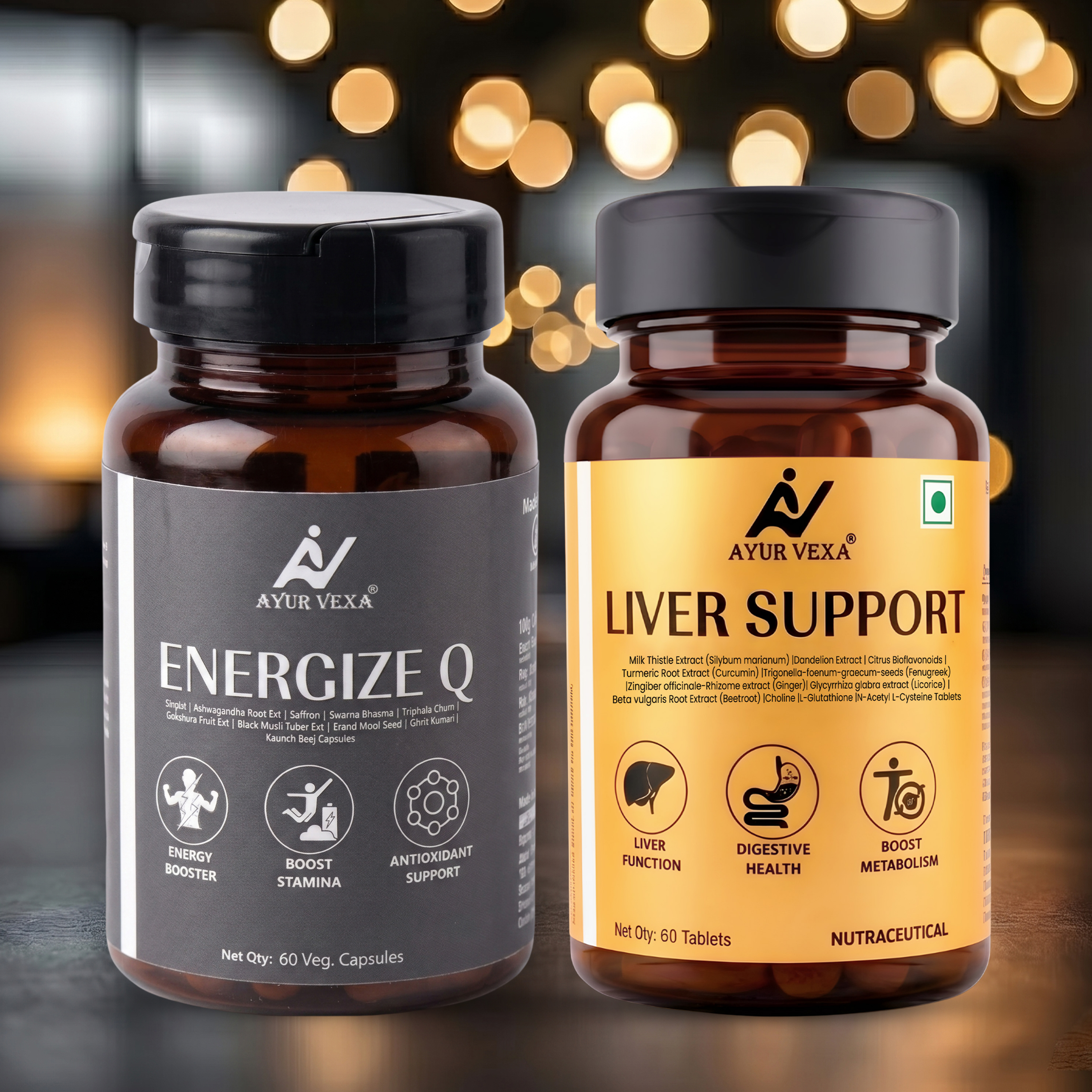 360° Energy & Detox Reset Combo