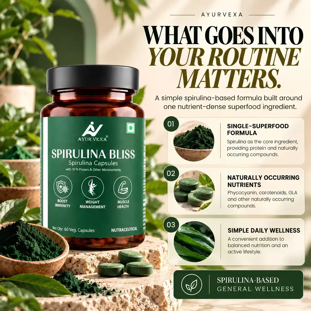 Ayurvexa Spirulina Bliss – Spirulina For Skin Health - Image 6