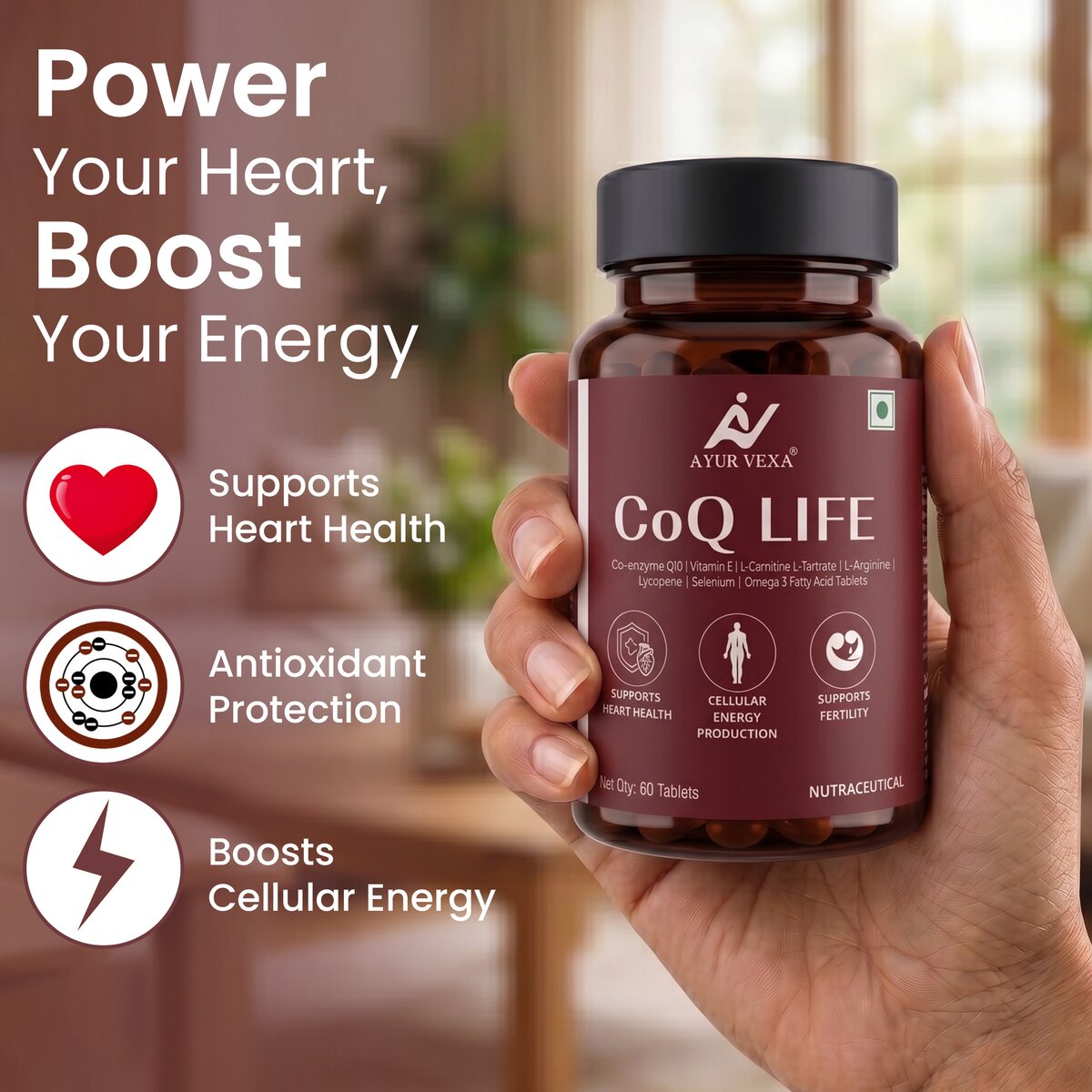 CoQ10Life – CoQ10 Tablets for Heart Health - image 2